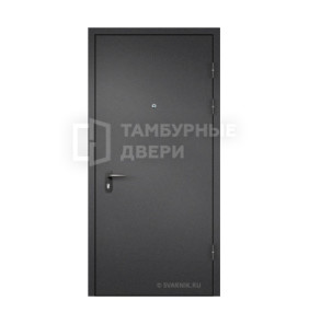 Дверь тамбурная глухая в коридор порошок — МДФ ТД-23