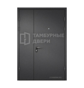 Дверь тамбурная металлическая утепленная с порошковым напылением на выезд ТД-213